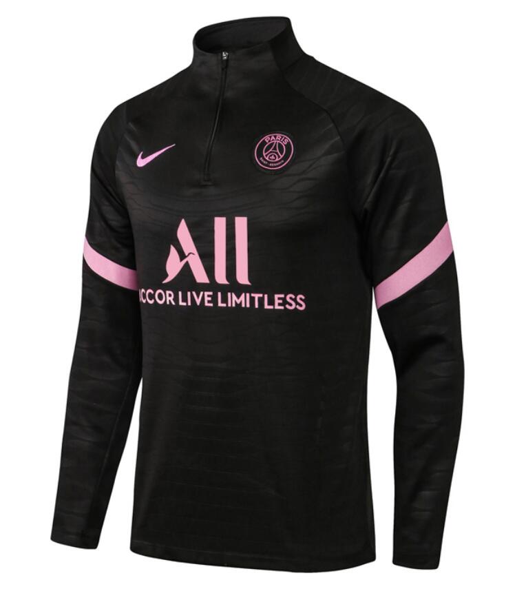 2021/22 PSG Black Training Sweatshirt